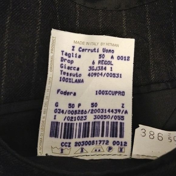 Cerruti Uomo by Hitman blazer - NWOT - Picture 7 of 7